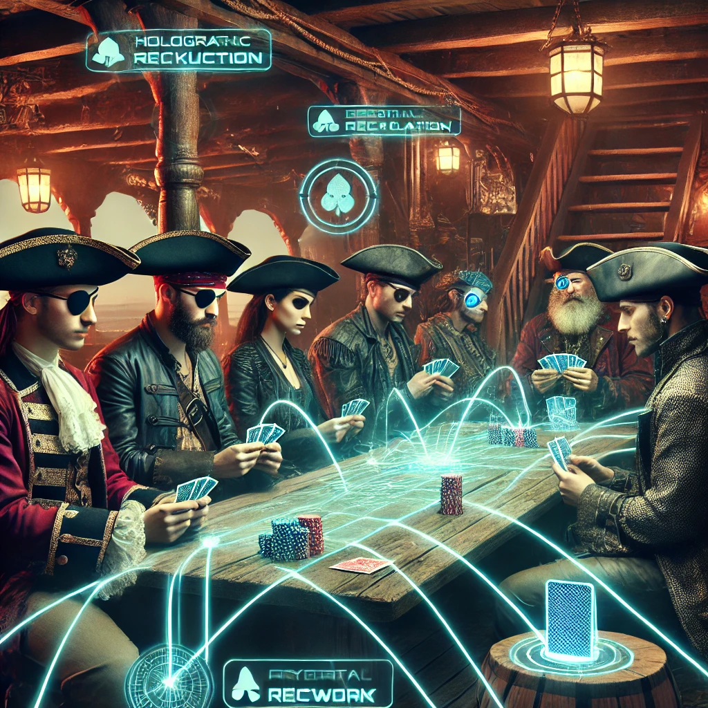 Screenshot of C++ Multiplayer Card Game
